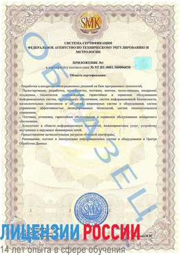 Образец сертификата соответствия (приложение) Пулково Сертификат ISO 27001